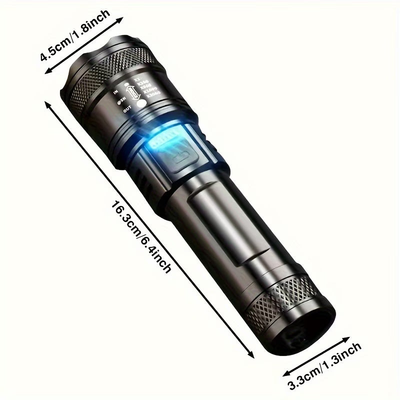 MotionAvenue™ Ultra Bright Flashlight with Power Bank