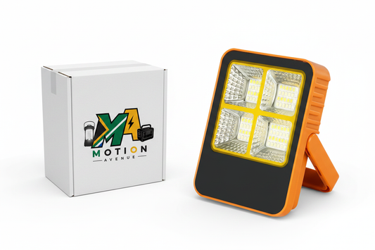 Motion Avenue Packaging Box Banner